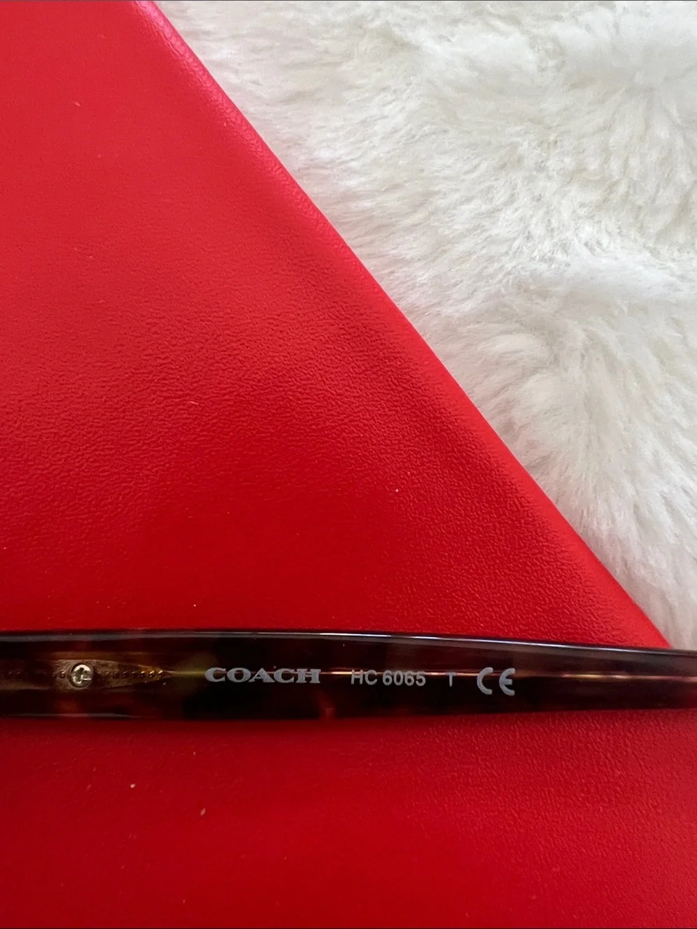 Coach Tortoise Shell Eye Glass Frame - Picture 2 of 5